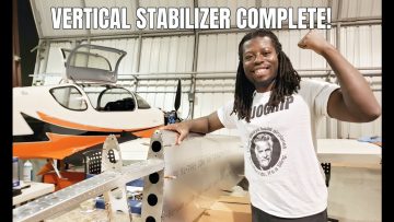 Building My new Plane: Sling TSi Vertical Stabilizer Skin Attachment