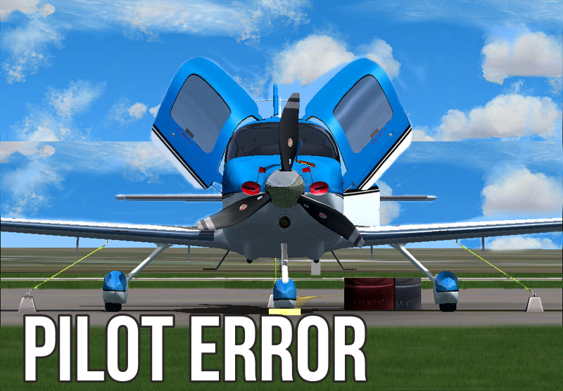 PILOT ERROR-SR22