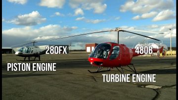 Trainer Helicopters For New Pilots. Enstrom 280FX And 480B